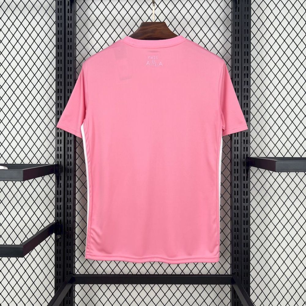 24-25 Algeria Soccer Jersey Pink