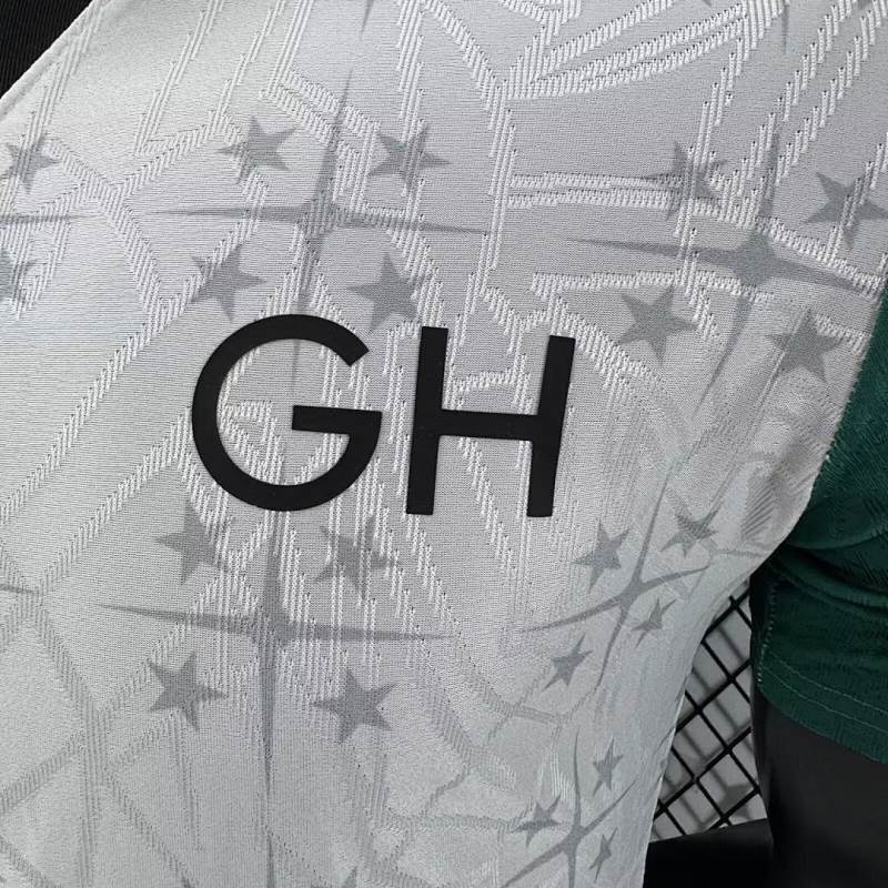 2025 Ghana Special Edition Soccer Jersey White