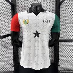 2025 Ghana Special Edition Soccer Jersey White