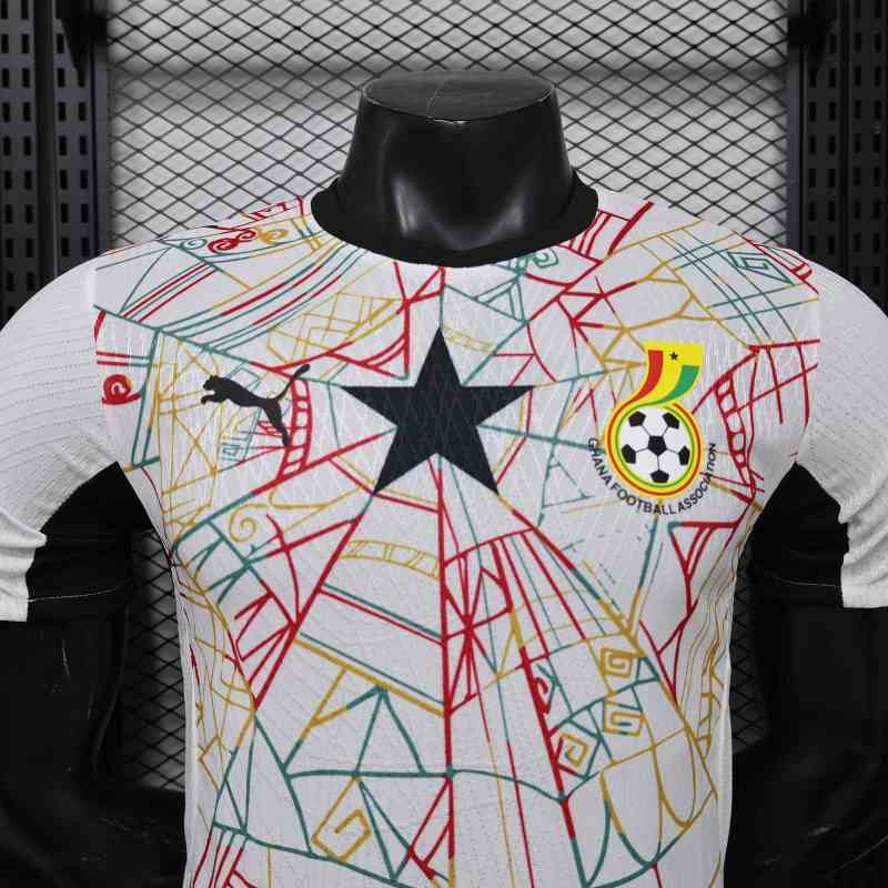 2026 Ghana Home World Cup Soccer Jersey Player Version