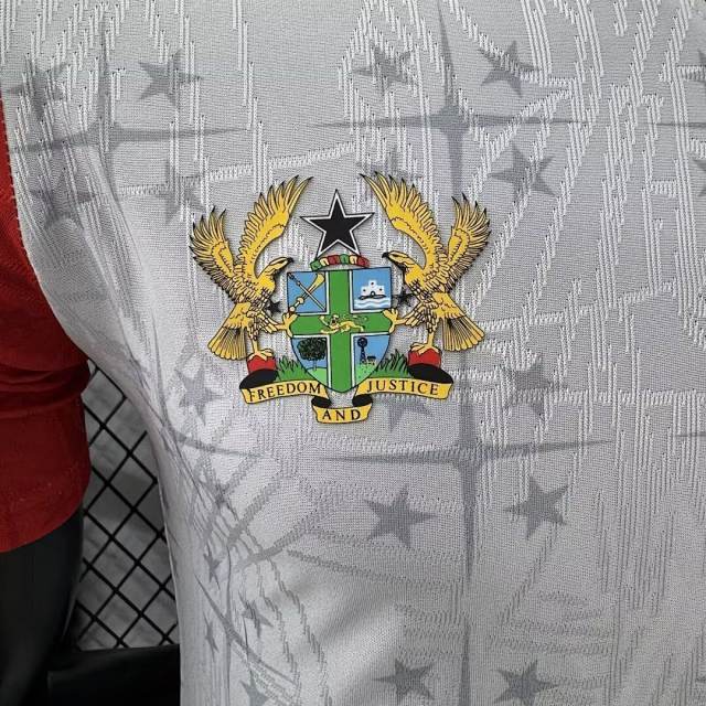 2025 Ghana Special Edition Soccer Jersey White