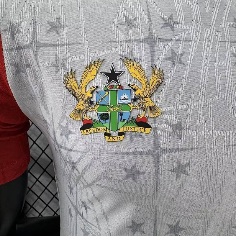 2025 Ghana Special Edition Soccer Jersey White
