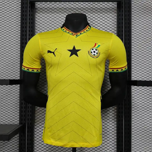 2024-25 Ghana Away Soccer Jersey Player Edition