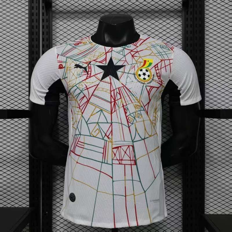 2026 Ghana Home World Cup Soccer Jersey Player Version