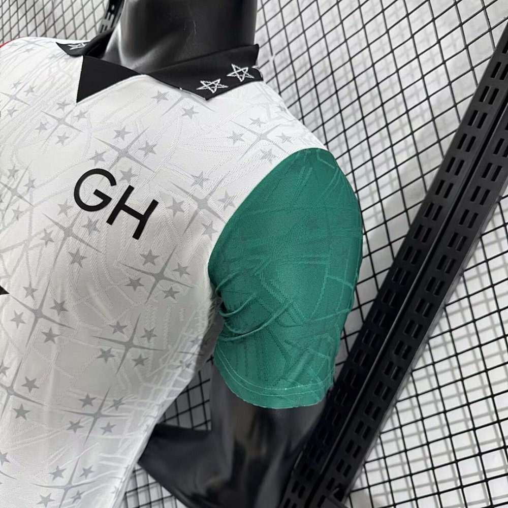 2025 Ghana Special Edition Soccer Jersey White