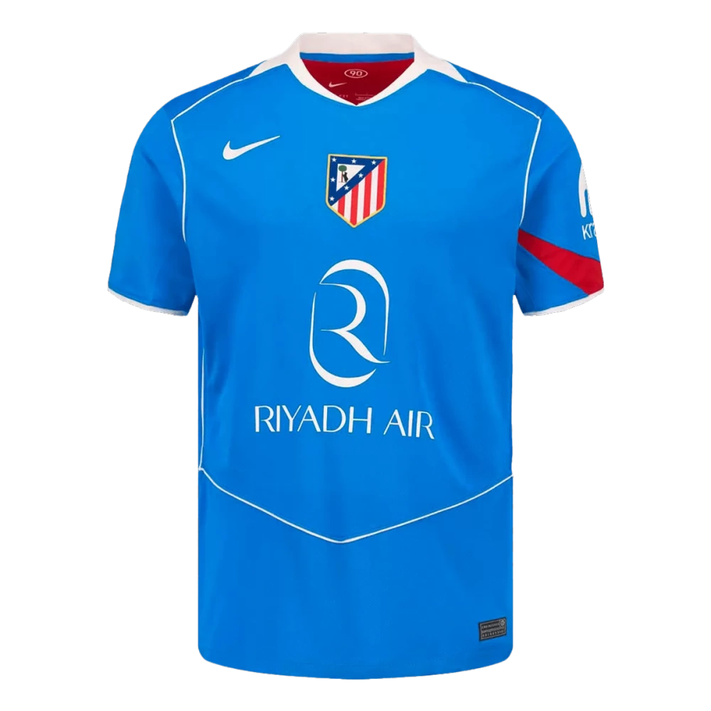 25-26 Atletico Madrid Away Soccer Kit Jersey+Shorts