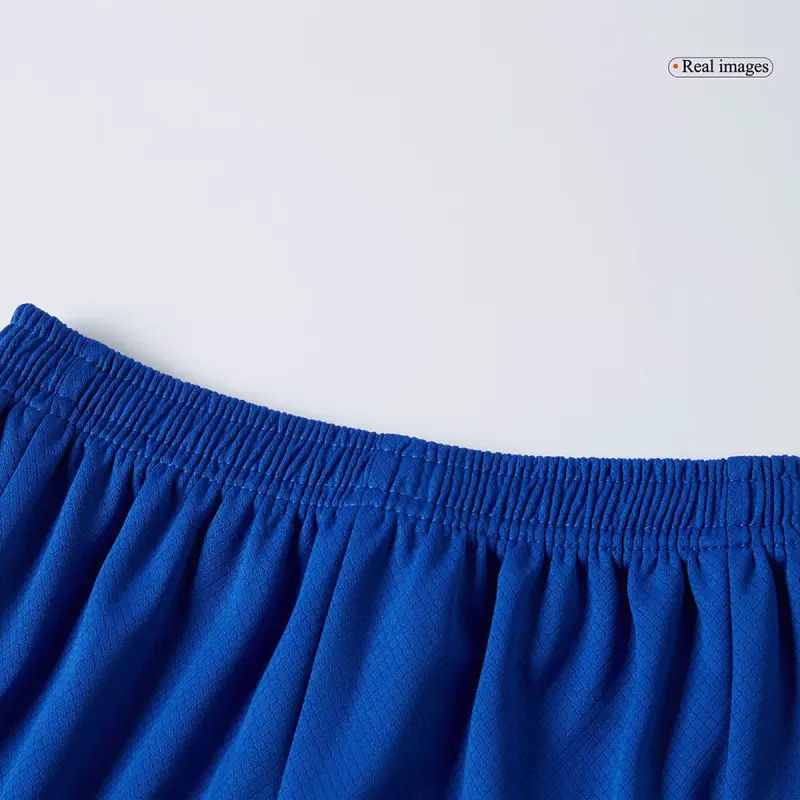 25-26 Atletico Madrid Home Soccer Full Kids Kit Jersey+Shorts