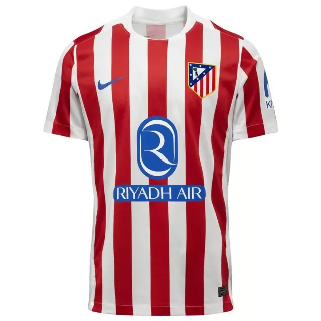 25-26 Atletico Madrid Home Soccer Kit Jersey+Shorts