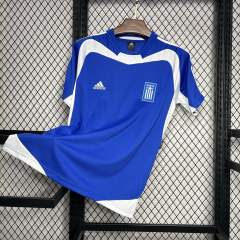 2004 Greece Euro Cup Home Football Retro Jersey