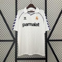 1986-88 Real Madrid Home Retro Soccer Jersey