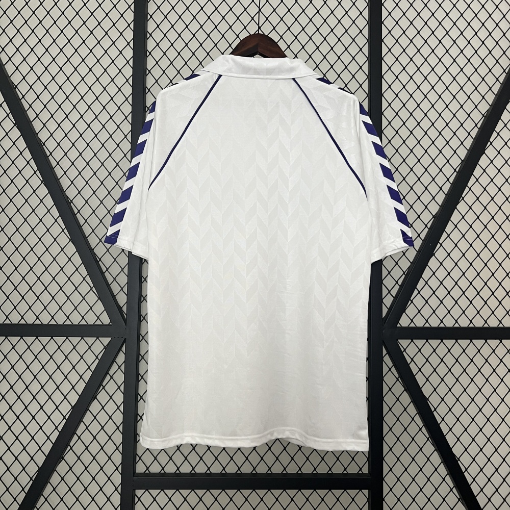 1986-88 Real Madrid Home Retro Soccer Jersey