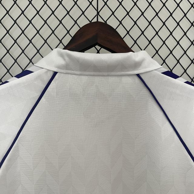 1986-88 Real Madrid Home Retro Soccer Jersey