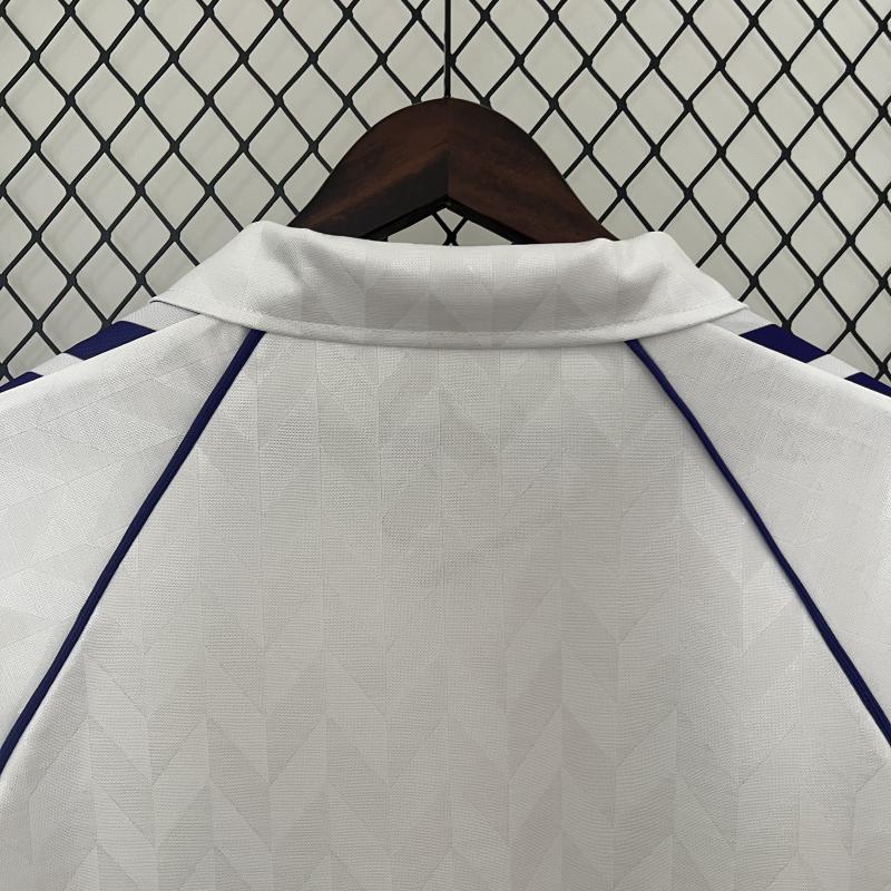 1986-88 Real Madrid Home Retro Soccer Jersey