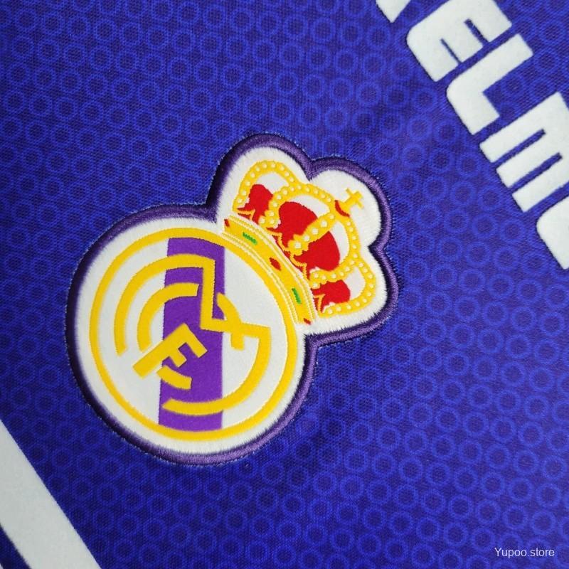 1997-98 Real Madrid Away Retro Soccer Jersey
