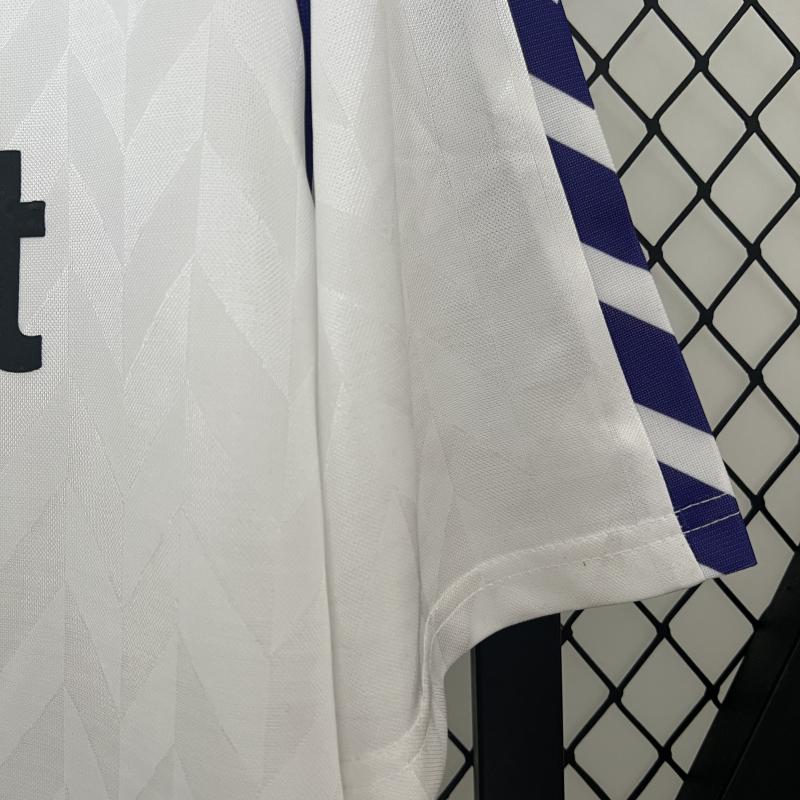 1986-88 Real Madrid Home Retro Soccer Jersey