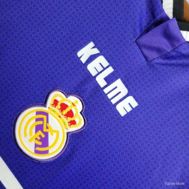 1997-98 Real Madrid Away Retro Soccer Jersey