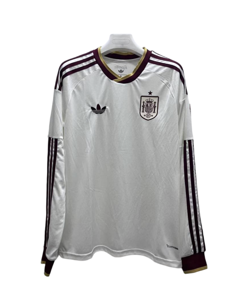 2026 Spain Away World Cup Soccer Jersey Long Sleeve