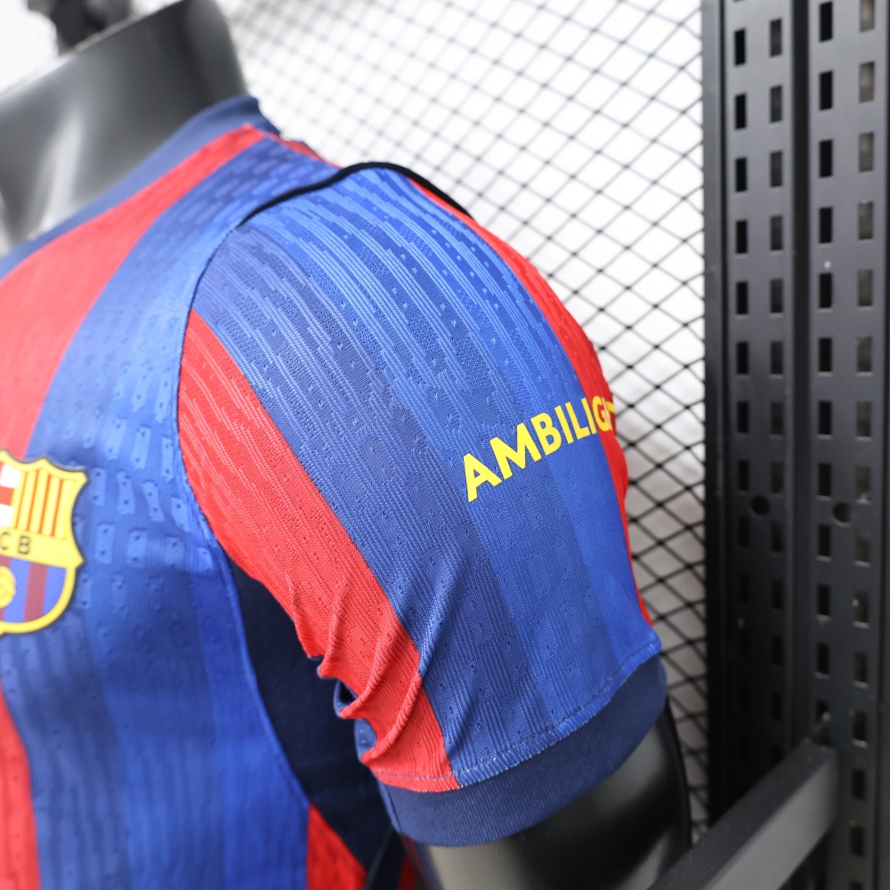 26-27 Barcelona Home Player Version Soccer Jersey