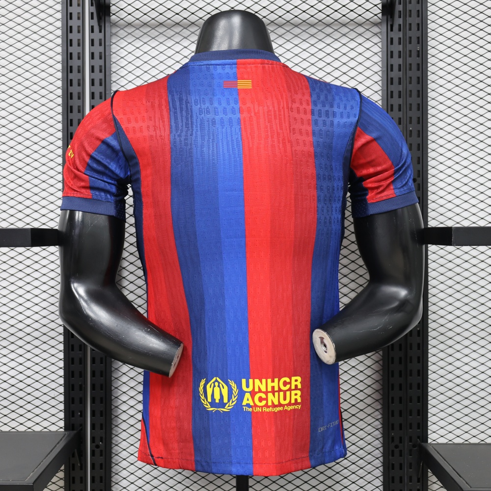 26-27 Barcelona Home Player Version Soccer Jersey