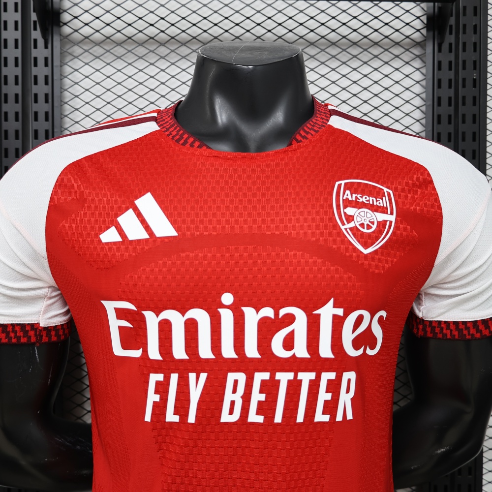 26-27 Arsenal Home Soccer Jersey Play Version