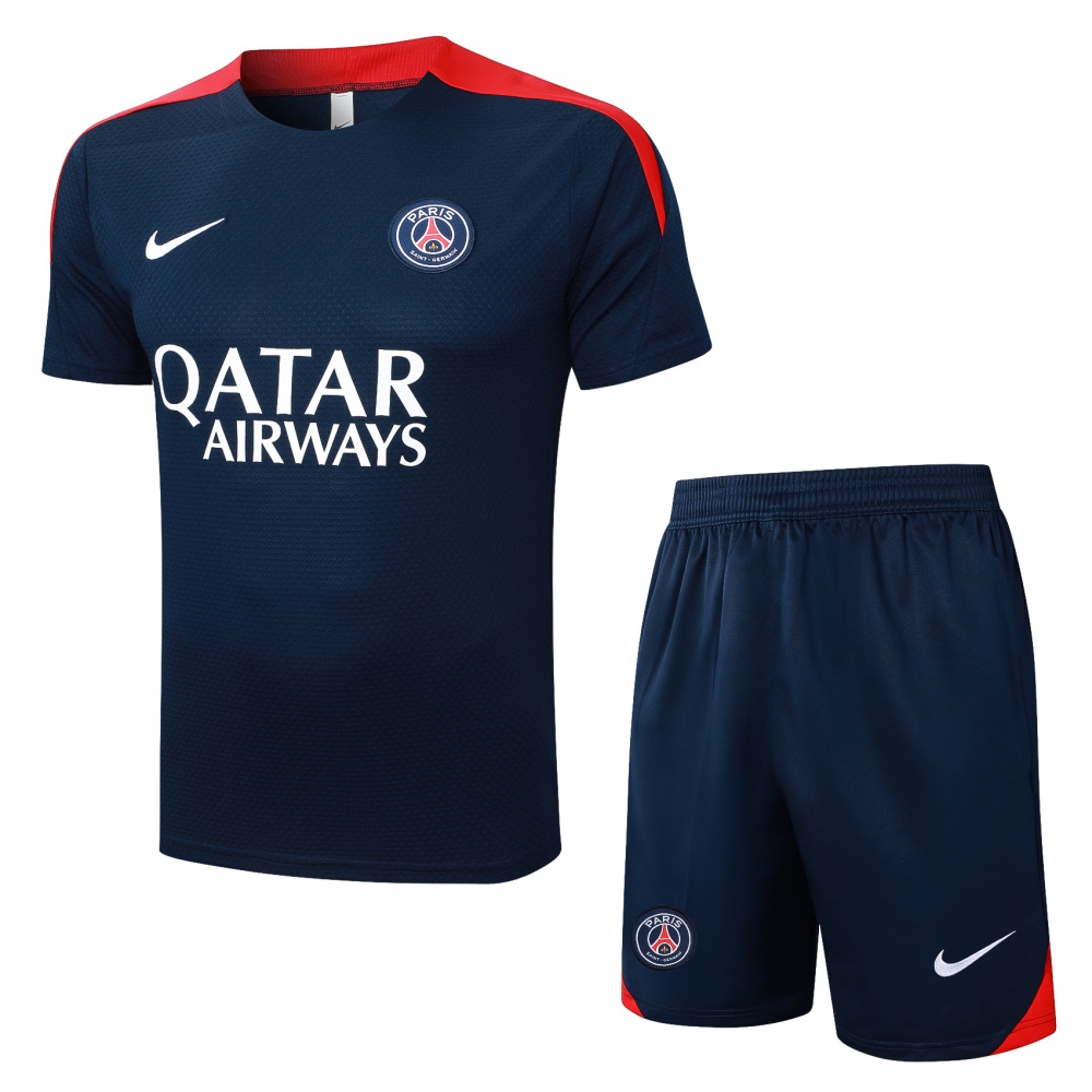 25-26 PSG Training Soccer Kit Jersey+Shorts