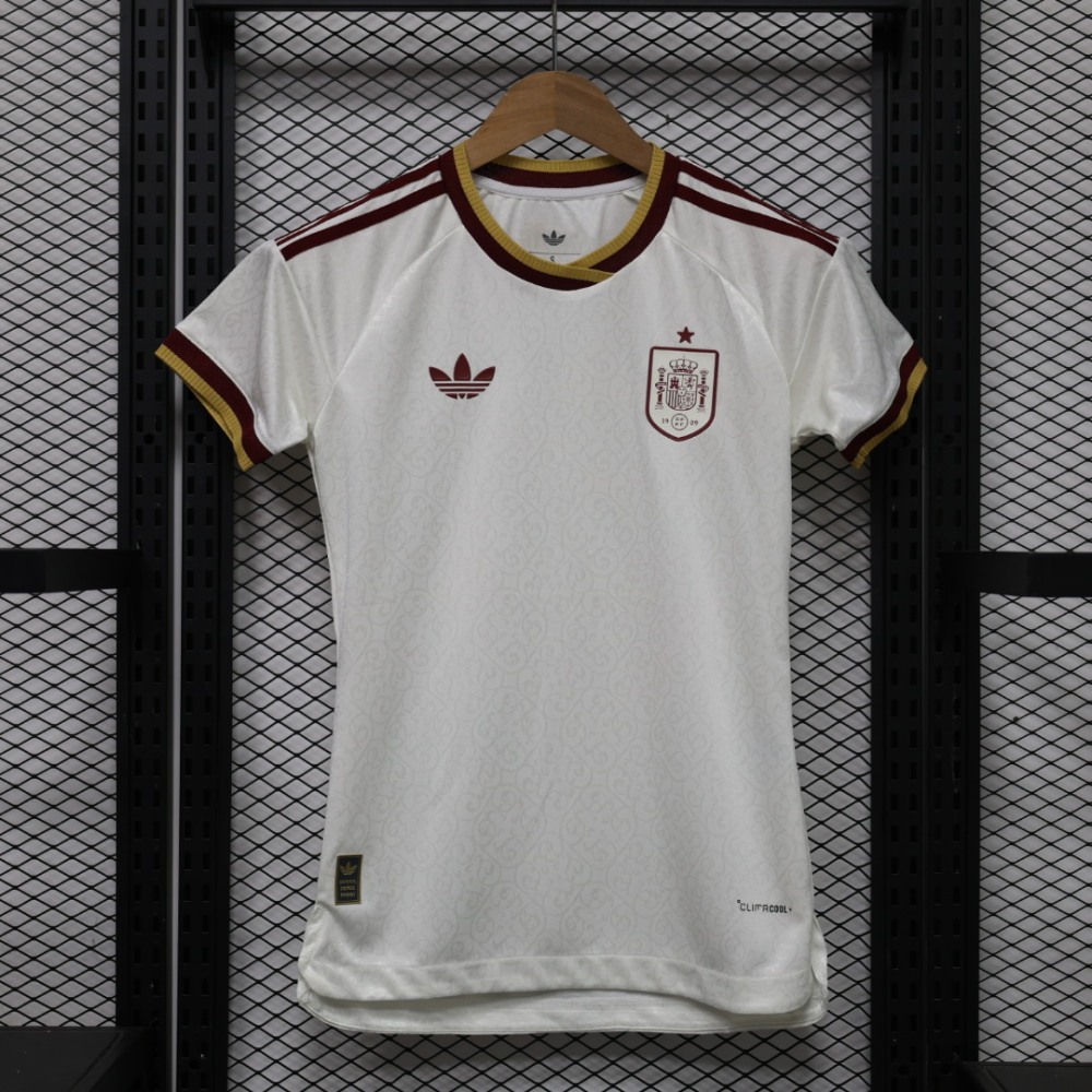 2026 Spain Away World Cup Women Soccer Jersey Authentic Shirt