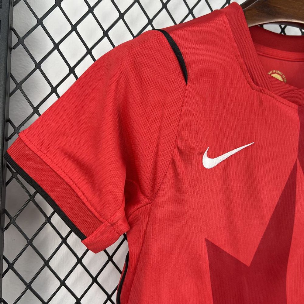 2026 Canada Home World Cup Soccer Kids Kit Jersey+Shorts