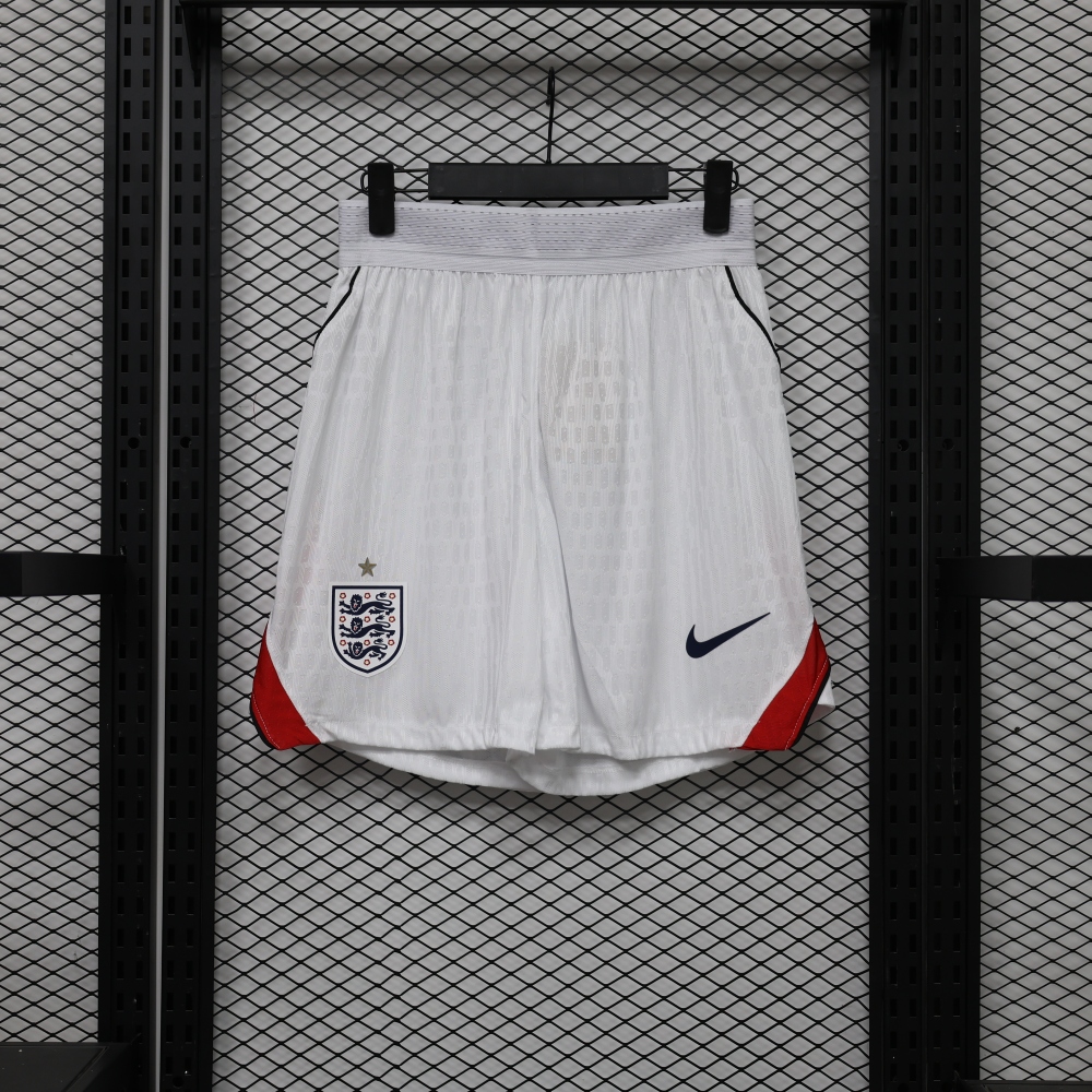 2026 England World Cup Home Soccer Shorts Player Version