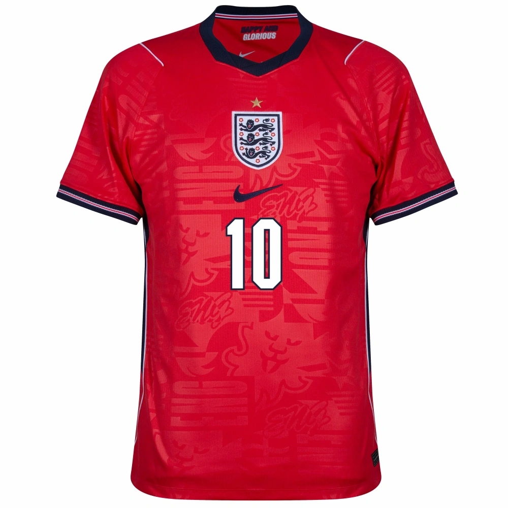 Nike England Away Bellingham 10 Shirt 2026-2027