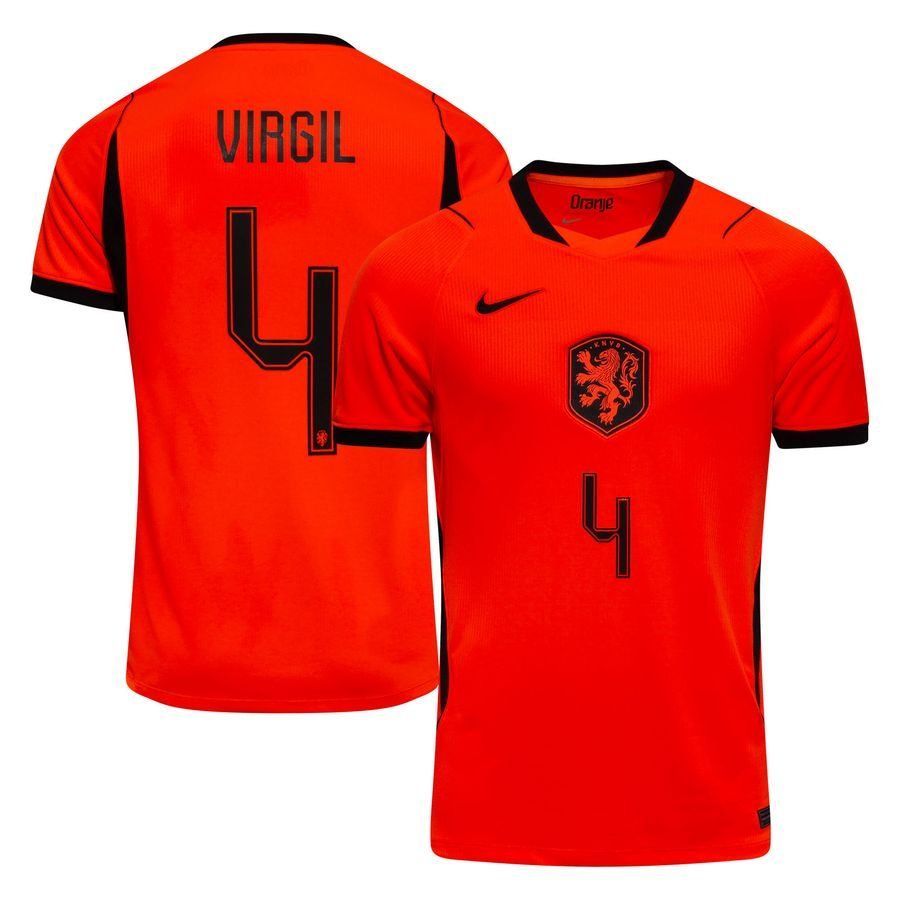 Holland Home Shirt World Cup 2026 VIRGIL 4