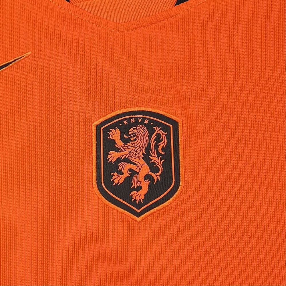 2026 Netherlands World Cup Home Soccer Kids Kit Jersey+Shorts