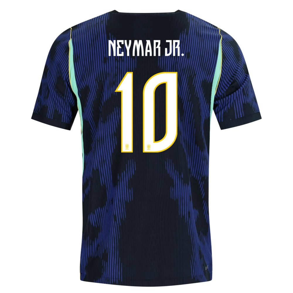Men's Authentic Nike Neymar Brazil Away Jersey 2026