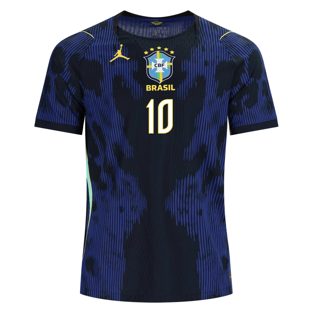 Men's Authentic Nike Neymar Brazil Away Jersey 2026