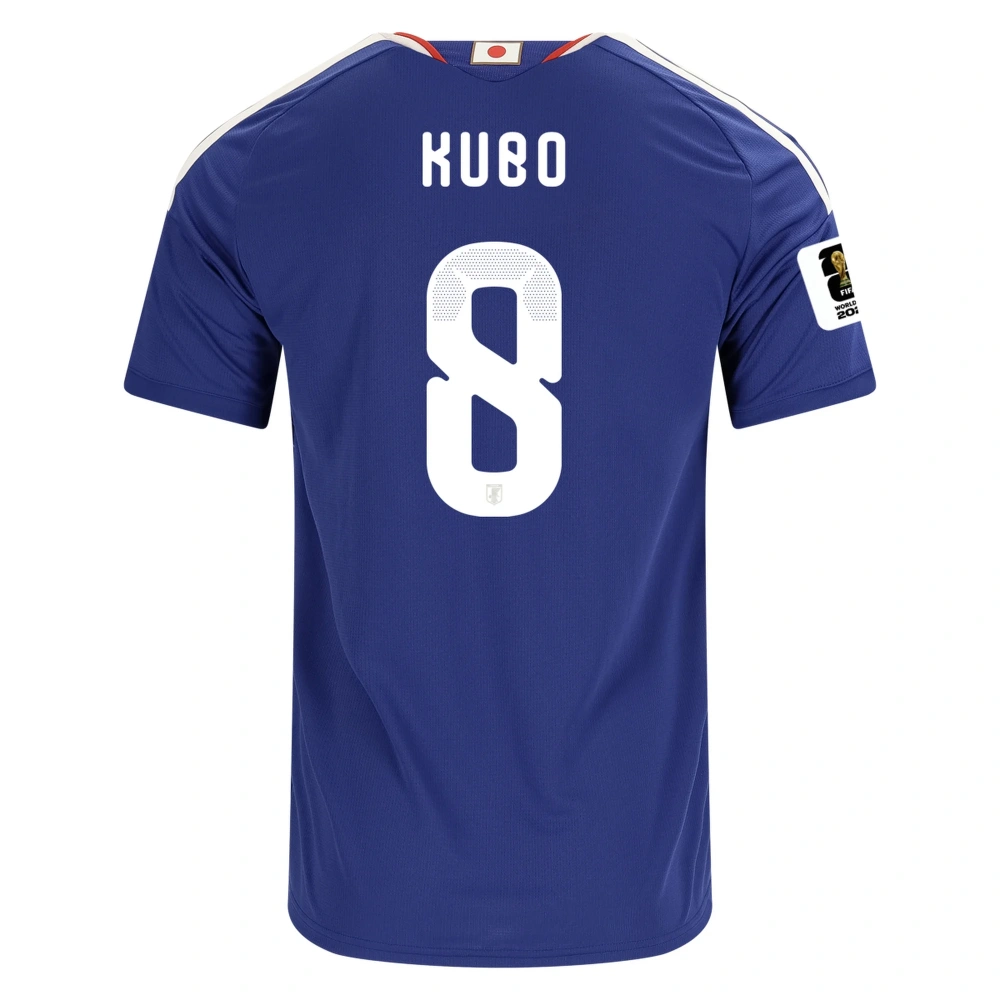 Men's Replica adidas Kubo Japan Home Jersey 2026