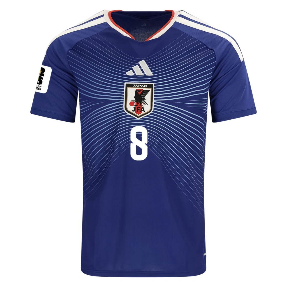 Men's Replica adidas Kubo Japan Home Jersey 2026