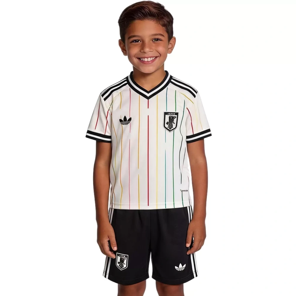 2026 Japan World Cup Away Soccer Kids Kit Jersey+Shorts