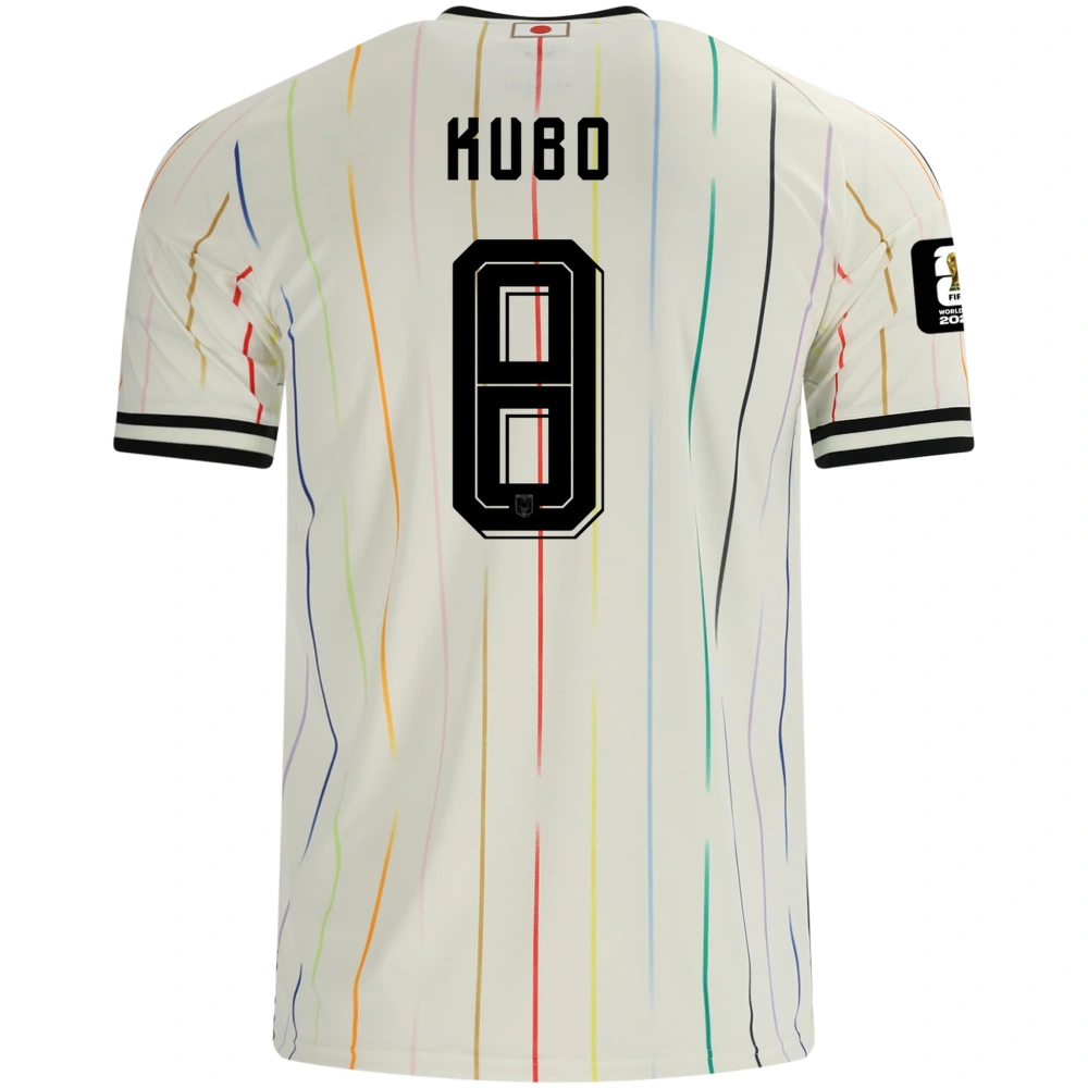 Men's Replica adidas Kubo Japan Away Jersey 2026