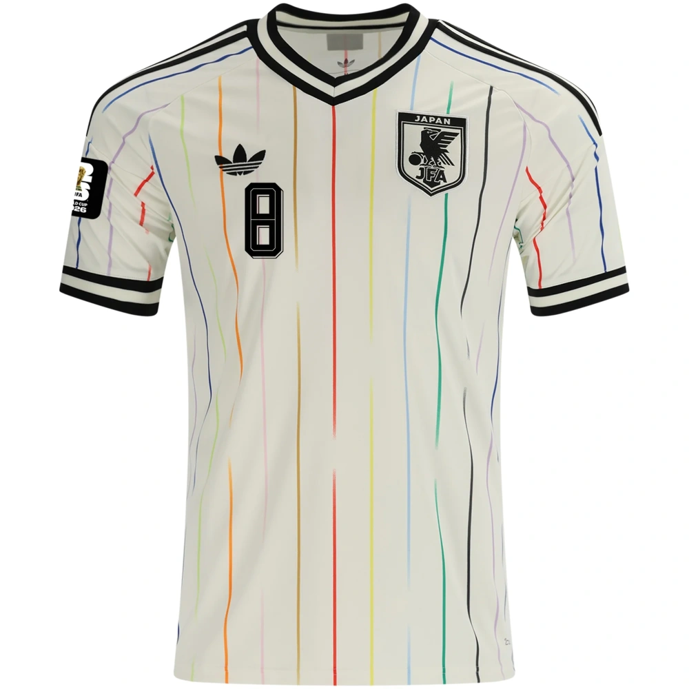 Men's Replica adidas Kubo Japan Away Jersey 2026