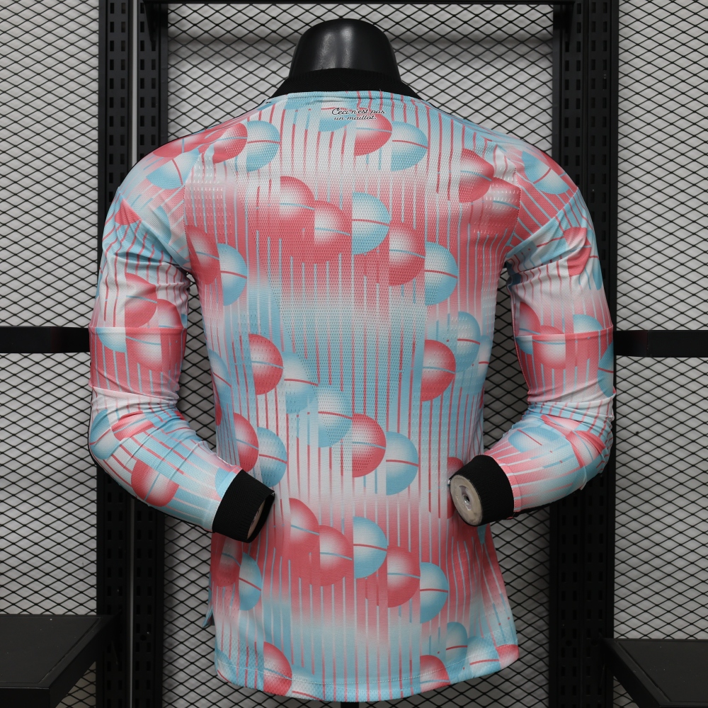 2026 Belgium World Cup Away Football Jersey Player Version Long Sleeve
