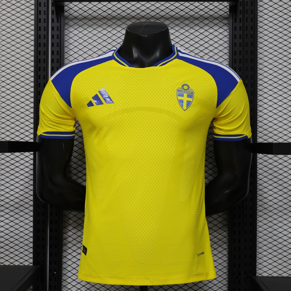 2026 Sweden World Cup Home Football Jersey Player Version