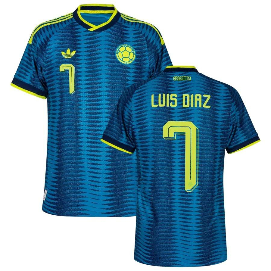 Colombia Luis Diaz Men's Away Jersey 2026 2027