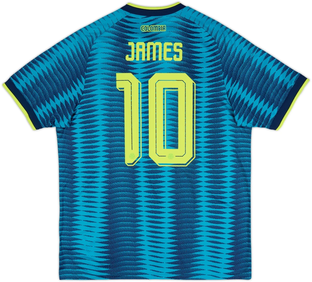 2026-27 Colombia Away Shirt James #10