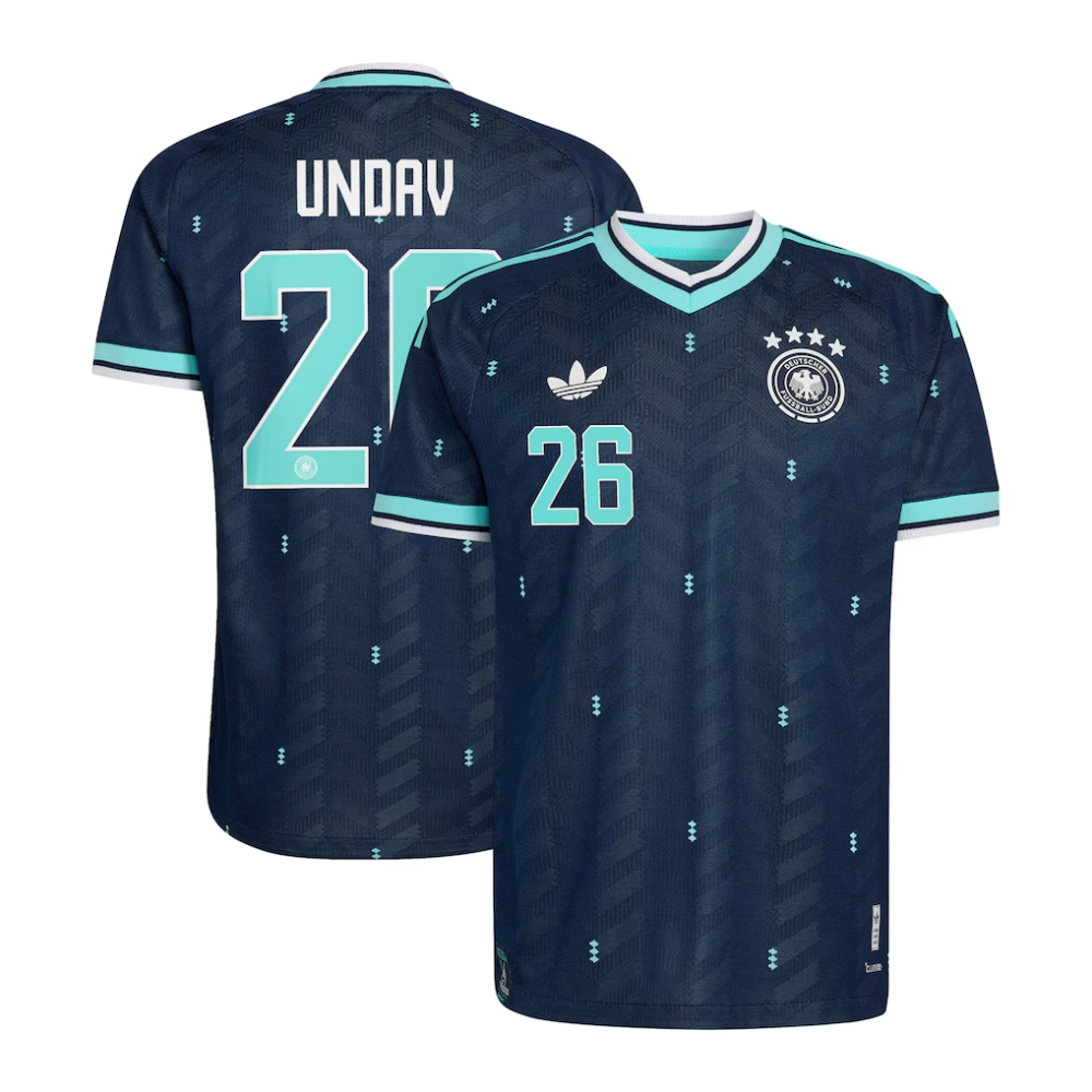 Germany National Team adidas Away Authentic Shirt 2026 with Undav 26 printing