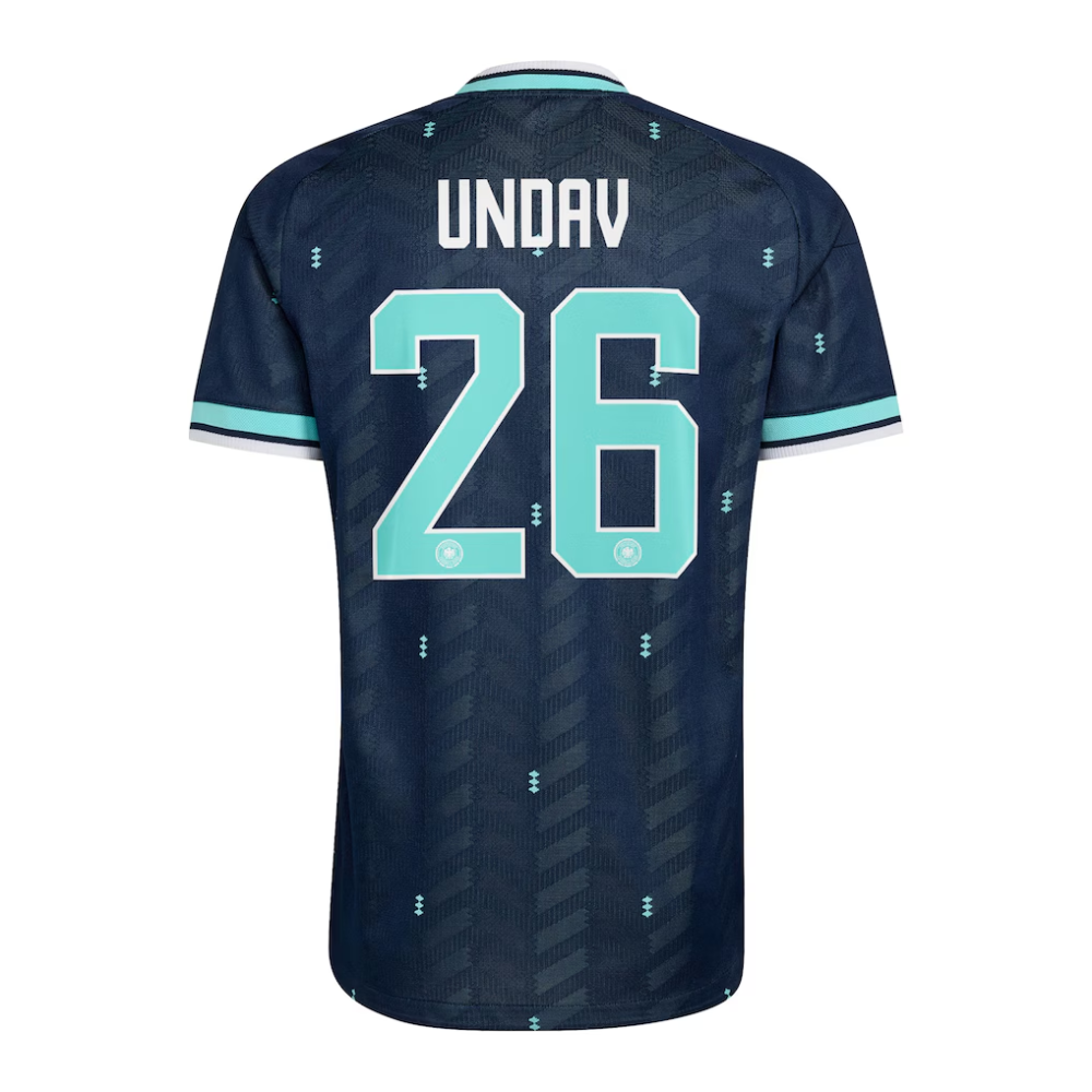 Germany National Team adidas Away Authentic Shirt 2026 with Undav 26 printing