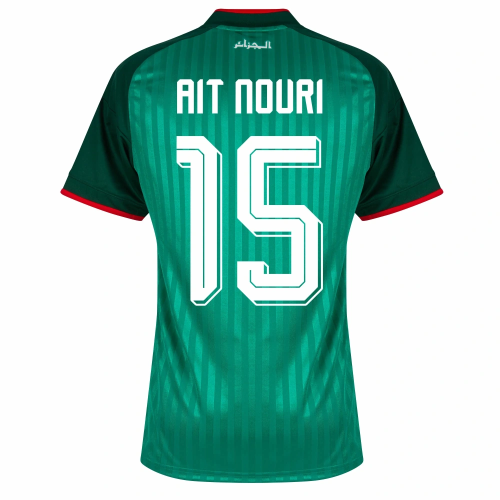 adidas Algeria Away Ait Nouri 15 Jersey 2026-2027