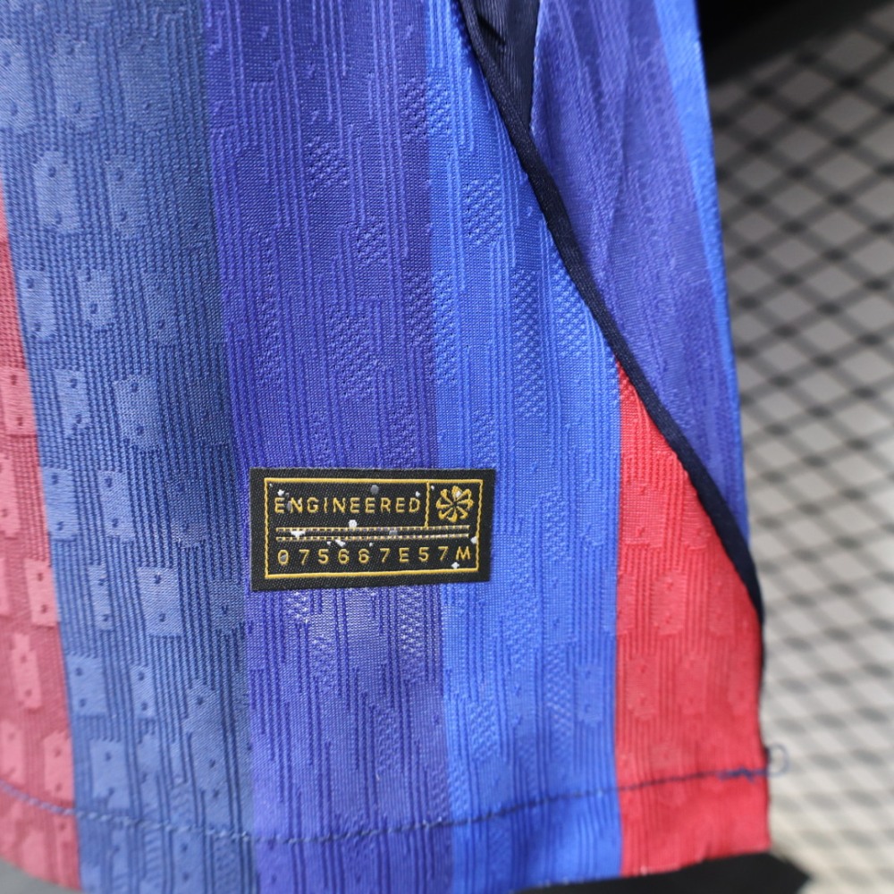 26-27 Barcelona Home Soccer Jersey Player Version