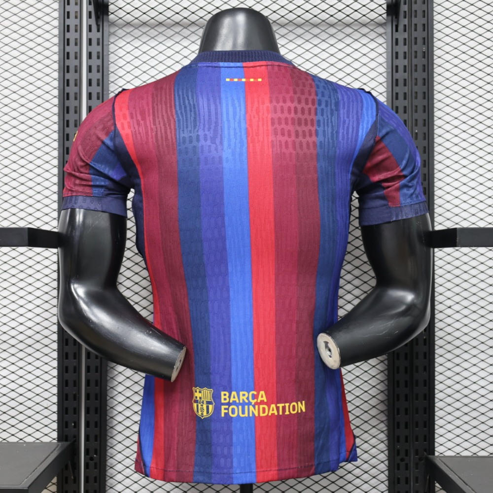 26-27 Barcelona Home Soccer Jersey Player Version