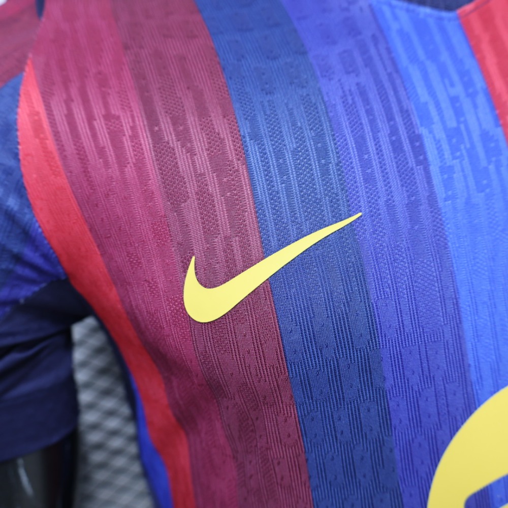 26-27 Barcelona Home Soccer Jersey Player Version