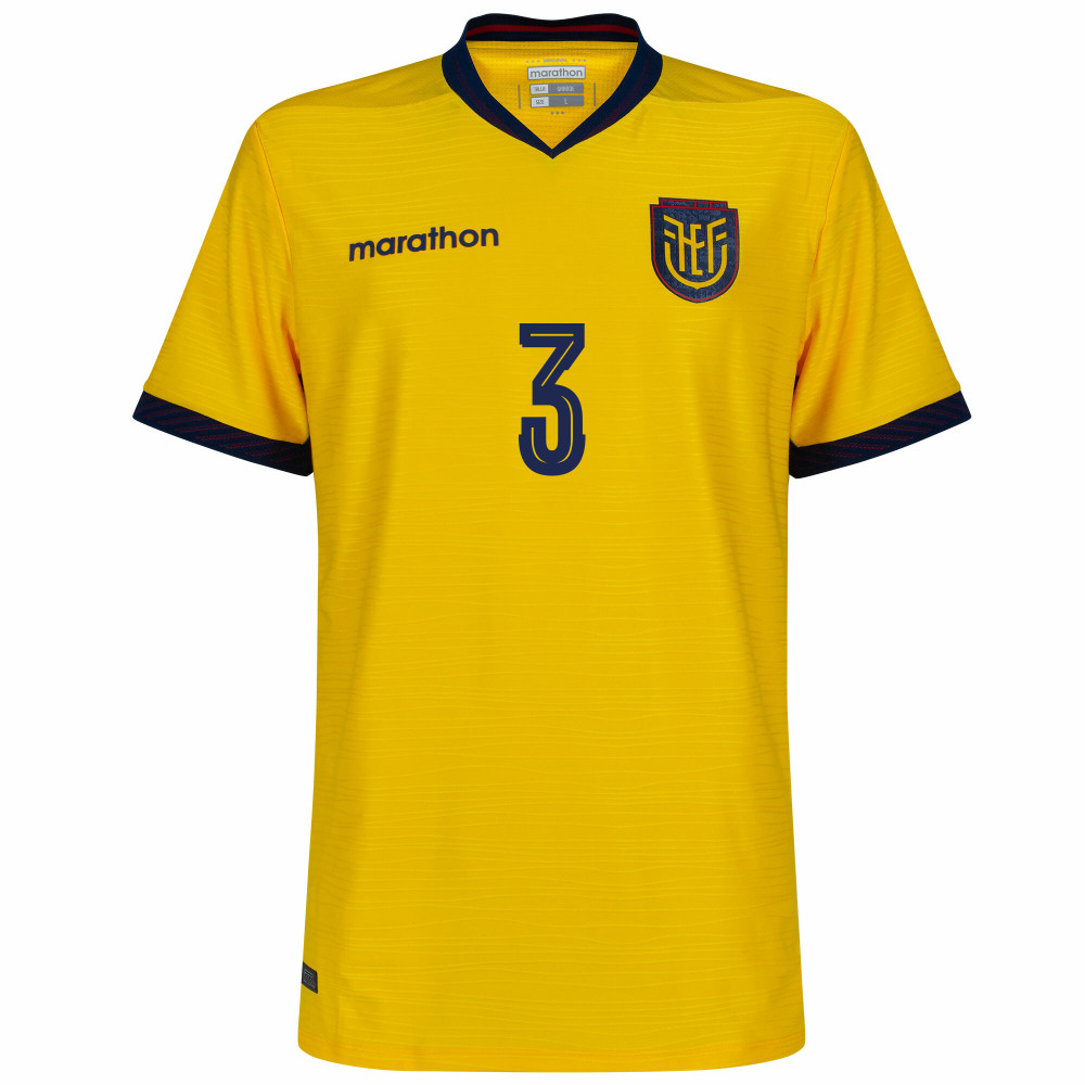 Marathon Ecuador Authentic Home Hincapie 3 Shirt 2026-2027