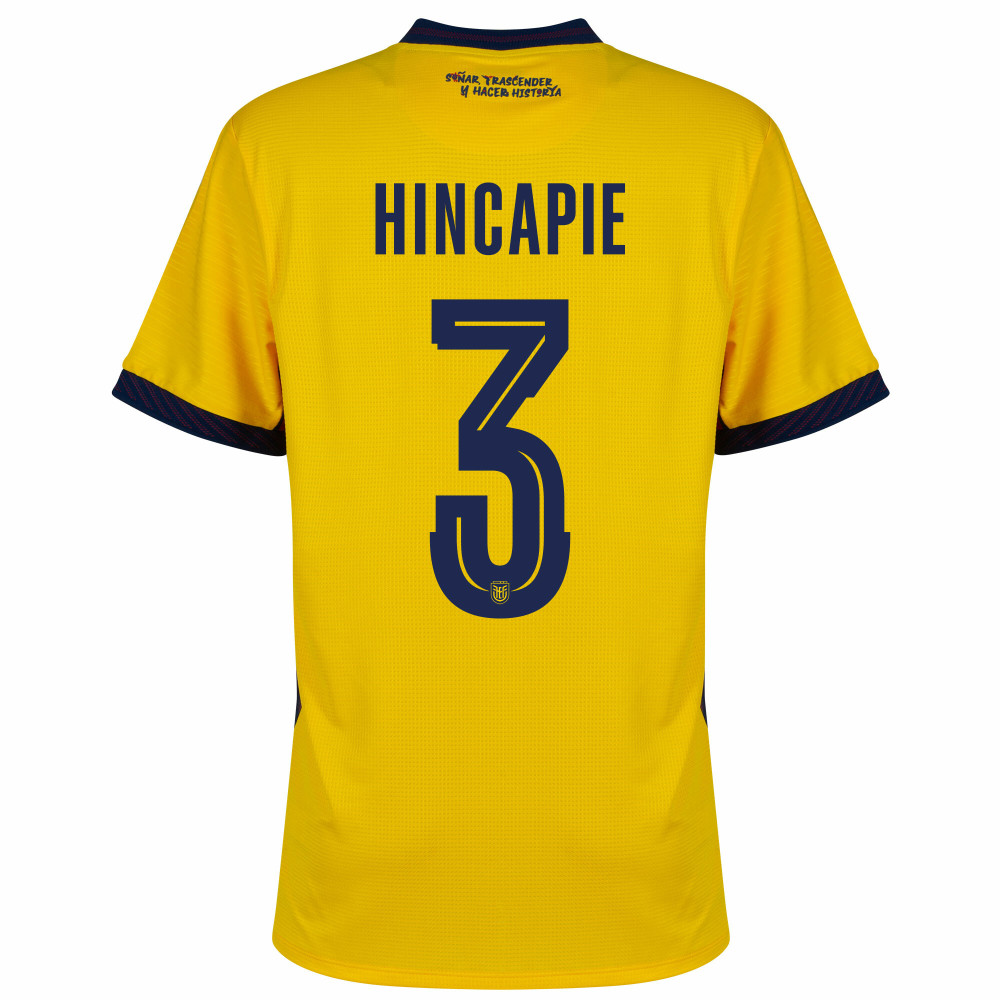 Marathon Ecuador Authentic Home Hincapie 3 Shirt 2026-2027